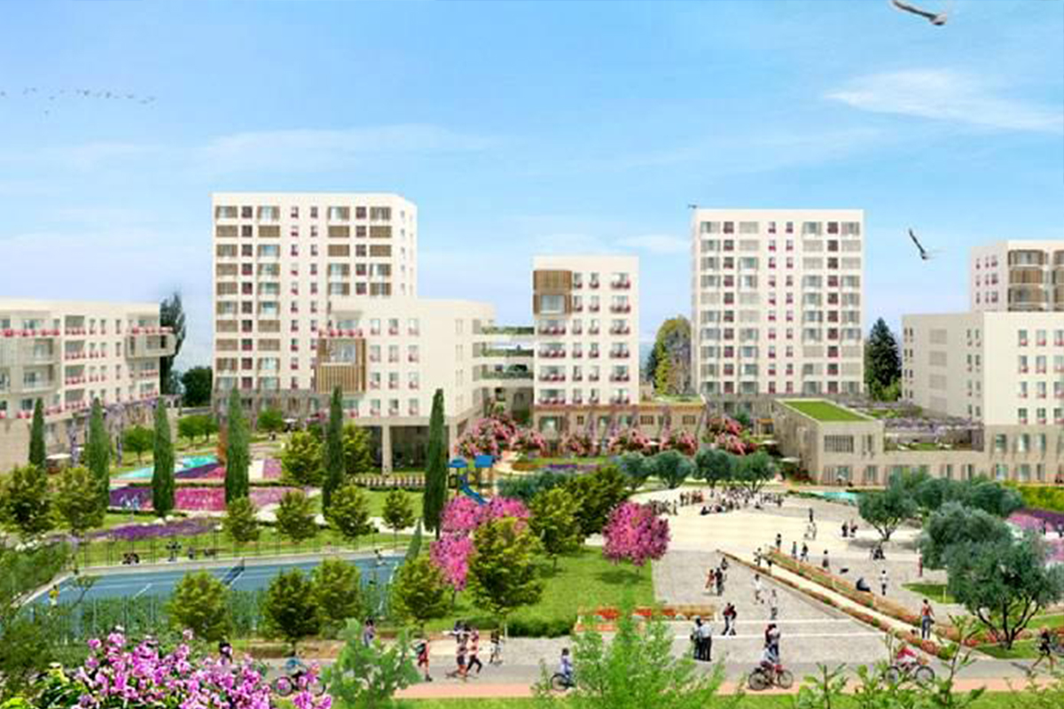 SİNPAŞ EGE BOYU SİTESİ'NDE PEYZAJ MANZARALI EŞSİZ DAİRE